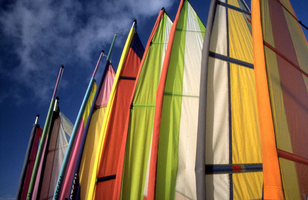 Wind Surf Sails in Mexico